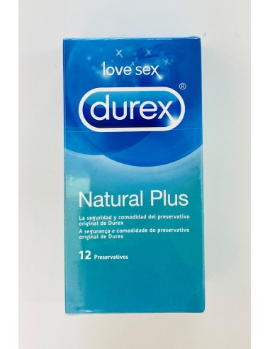 PRESERVATIVO DUREX NATURAL PLUS 12U