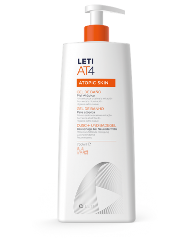 LETI AT4 GEL BA\O DERMOGRA 750