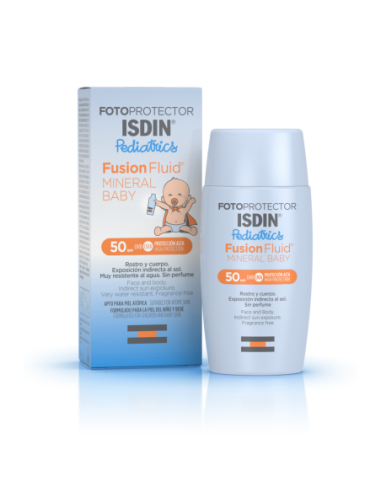 FOTOPROTECTOR ISDIN SPF 50+ MINERAL BABY