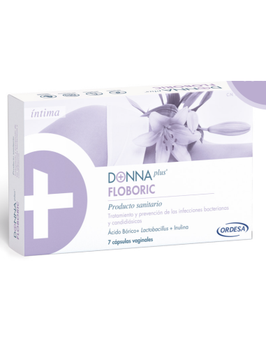 DONNAPLUS+FLOBORIC 7 CAP VAG