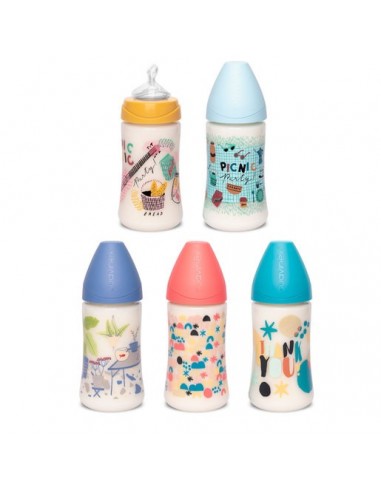 BIBERON T SILICONA SUAVINEX T1M 270 ML