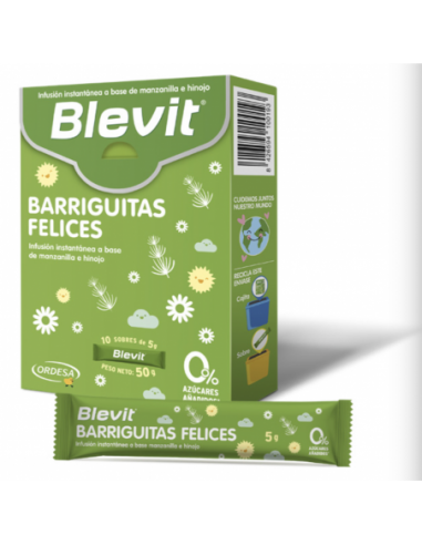 BLEVIT BARRIGUITAS FELICES 10 SOBRES 5 G