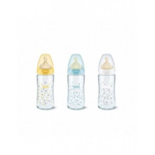 NUK FIRST BIB CJ CRISTAL 240ML