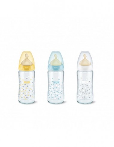 NUK FIRST BIB CJ CRISTAL 240ML