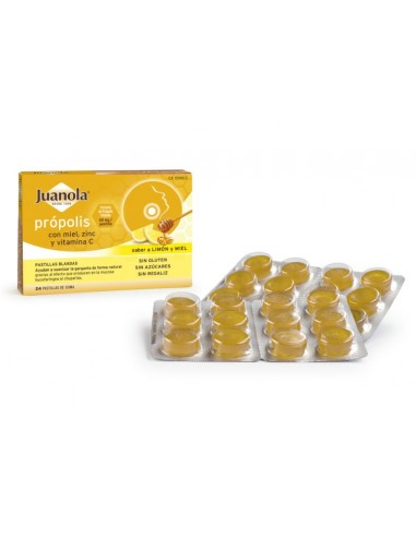JUANOLA PROPOLIS PASTILLAS NARANJA 24...