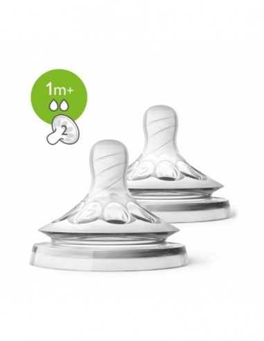 TETINA FLUJ LENT AVENT PHILIPS RECIEN +1