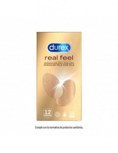 DUREX REAL FEEL PRESERVATIVO SIN...