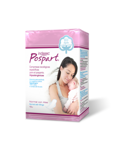 COMPRESAS TOCOLOGICAS INDASEC POSPART...