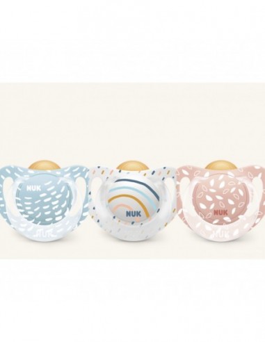CHUPETE LATEX COLECCION NUK T-3 1...