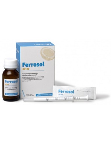 FERROSOL GOTAS Y SOBRE 30 ML + 1.9 G
