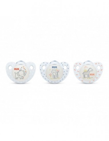 CHUPETE SILICONA NUK COL 2020 18-36 M...