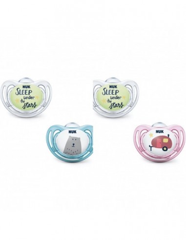 CHUPETE SILICONA NUK HELLO ADVENTURE...