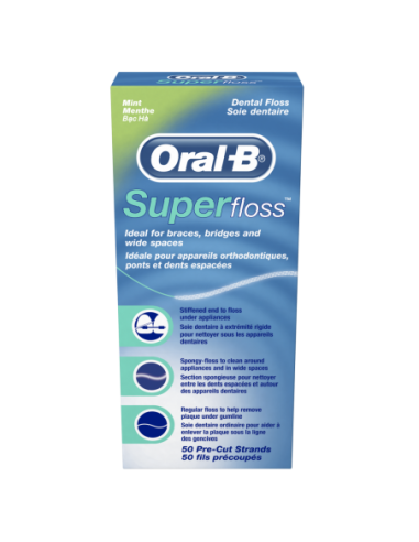 ORAL B SUPER FLOSS HILO 50 M